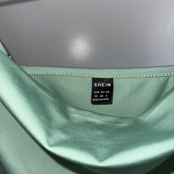 2/$15 SHEIN Sage Green Women's Top - Picture 4 of 4